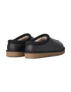 UGG пантофи мъжки от кожа M Tasman Contrast черни 1183350.BKMP