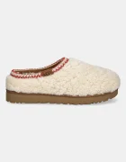 UGG Пантофи Tasman Maxi Curly в бежово 1158356-NAT