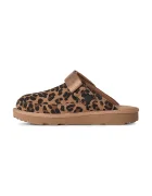 UGG пантофи за деца от велур GOLDENSTAR SPOTTED CLOG кафяви 1183568K