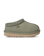 UGG пантофи за деца от велур TASMAN II зелени 1019066T