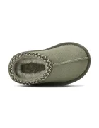 UGG пантофи за деца от велур TASMAN II зелени 1019066T