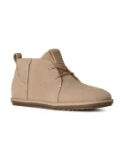 UGG половинки обувки дамски от кожа W Classic Deconstructed Lace-Up бежови 1179833.SAN