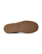 UGG половинки обувки дамски от кожа W Classic Deconstructed Lace-Up бежови 1179833.SAN