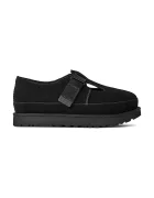 UGG Половинки обувки от велур Goldenstar Mary Jane в черно с платформа 1171506.BLK