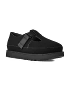 UGG Половинки обувки от велур Goldenstar Mary Jane в черно с платформа 1171506.BLK
