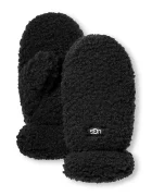 UGG ръкавици без пръсти за деца FLUFF MITTEN черни 101501