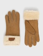 UGG ръкавици дамски от велур кафяви 17369