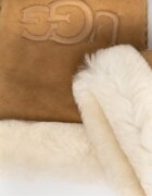 UGG ръкавици дамски от велур кафяви 20932