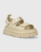 UGG Сандали Goldenglow в бежово с платформа 1152685