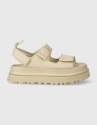 UGG Сандали Goldenglow в бежово с платформа 1152685