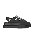 UGG Сандали W Goldenglow Toggle в черно с платформа 1179370.BLK