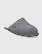 UGG Вълнени пантофи Scuff в сиво 1101111-DGRY