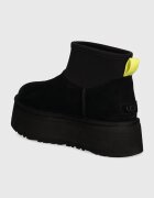 UGG Велурени апрески Classic Mini Dipper в черно 1168170-BLK
