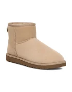 UGG Велурени апрески Classic Mini II в бежово 1016222