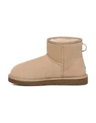 UGG Велурени апрески Classic Mini II в бежово 1016222
