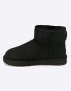 UGG Велурени апрески Classic Mini II в черно 1016222-BLK