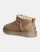 UGG Велурени апрески Classic Ultra Mini W Classic Ultra Mini в кафяво 1116109.SAN