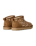 UGG Велурени апрески W Classic Ultra Mini Plains в бежово 1178110.FDJ