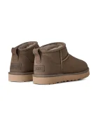 UGG Велурени апрески W Classic Ultra Mini в кафяво 1116109.DDRG