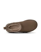 UGG Велурени апрески W Classic Ultra Mini в кафяво 1116109.DDRG