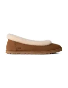 UGG Велурени балеринки Zora Ballet Flat в кафяво 1178111.CHE