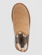 UGG Велурени боти челси Neumel Chelsea мъжки в кафяво 1121644-CHE