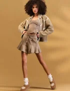 UGG Велурени чехли Bea Mary Jane в кафяво 1167612-CHE