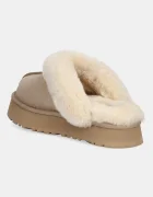 UGG Велурени чехли Disquette в бежово 1122550-SAN