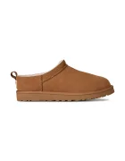 UGG Велурени чехли M Classic Micro в кафяво 1180190.CHE