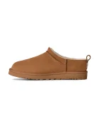 UGG Велурени чехли M Classic Micro в кафяво 1180190.CHE