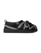 UGG Велурени чехли M Tasman Lace в черно 1175054.BLK