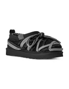 UGG Велурени чехли M Tasman Lace в черно 1175054.BLK