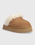 UGG Велурени чехли W Disquette W Disquette в кафяво