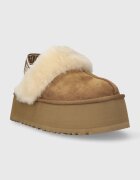 UGG Велурени чехли W FUNKETTE в кафяво 1113474 CHE