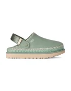 UGG Велурени чехли W Goldenstar Meadow Accent Clog в тюркоазено 1177270.ART