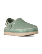 UGG Велурени чехли W Goldenstar Meadow Accent Clog в тюркоазено 1177270.ART