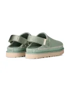 UGG Велурени чехли W Goldenstar Meadow Accent Clog в тюркоазено 1177270.ART