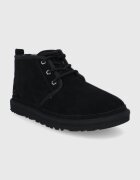 UGG Велурени обувки Neumel мъжки в черно 3236-BLK