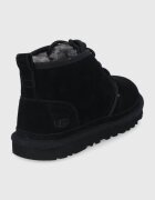 UGG Велурени обувки Neumel мъжки в черно 3236-BLK