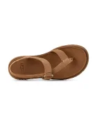 UGG Велурени сандали W Goldengaze Toe Post в кафяво 1175134.CHE