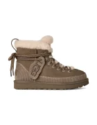 UGG W Classic Heritage Lace-Up дамски апрески от велур бежови 1180418.DDRG