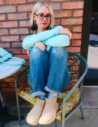 UGG W Classic Mini Deconstructed апрески дамски от велур бежови 1179832.SAN