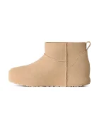 UGG W Classic Mini Enwrap апрески дамски от велур бежови 1180412.MDSD