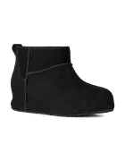 UGG W Classic Mini Enwrap апрески дамски от велур черни 1180412.BLK