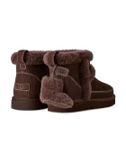 UGG W Classic Mini Heritage апрески дамски от велур кафяви 1180434.BCDR