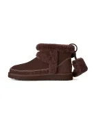 UGG W Classic Mini Heritage апрески дамски от велур кафяви 1180434.BCDR