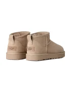 UGG W Classic Ultra Mini апрески дамски от велур бежови 1116109.MNL