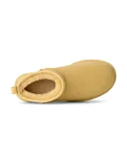UGG W Classic Ultra Mini апрески дамски от велур жълти 1116109.MTDMS