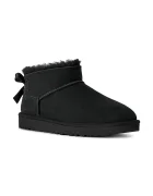 UGG W Ultra Mini Bailey Bow апрески дамски от велур черни 1185491.BLK