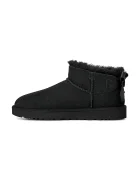 UGG W Ultra Mini Bailey Bow апрески дамски от велур черни 1185491.BLK